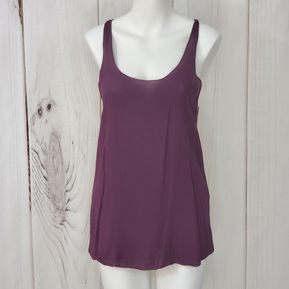 Brandy Melville Tank Top Purple Racerback One Size